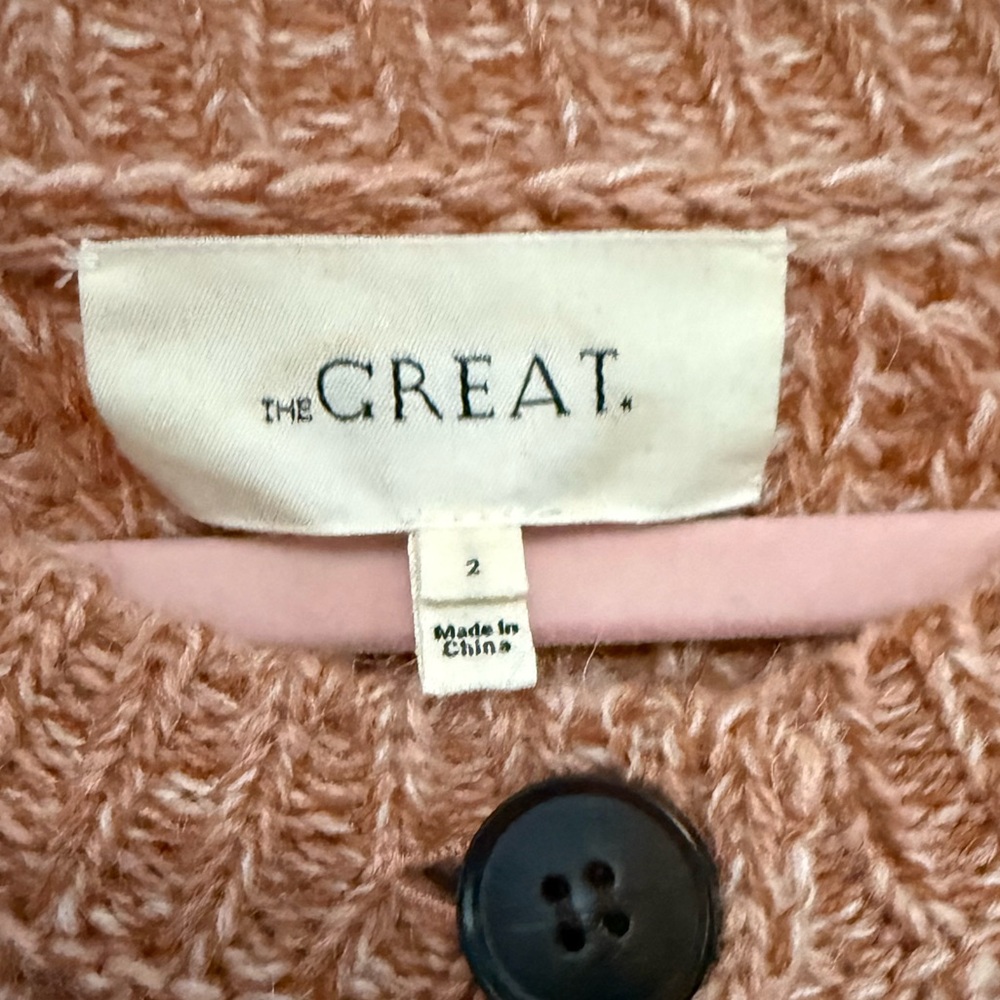 THE GREAT Beautiful Rose Cardigan - Picture 3 of 5